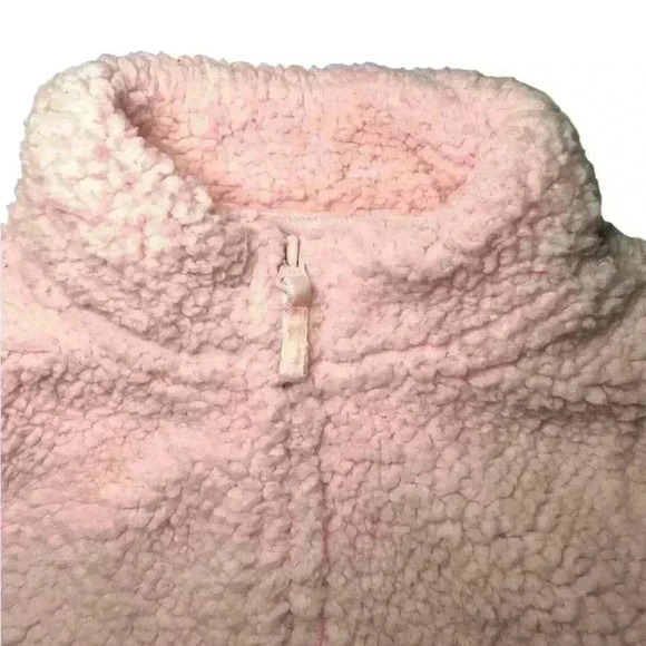 Toddler Girls Carters Fall/Winter Fleece Vest Pink Size 18M - Picture 2 of 8